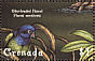 Blue-headed Parrot Pionus menstruus  2000 Birds Sheet