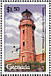 Franklin's Gull Leucophaeus pipixcan  2001 Lighthouses 6v sheet