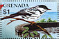 Blackpoll Warbler Setophaga striata  2002 Year of eco tourism 6v sheet