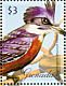 Ringed Kingfisher Megaceryle torquata  2009 Birds of the Caribbean Sheet