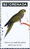 Olive-throated Parakeet Eupsittula nana  2011 Parrots of the Caribbean Sheet