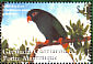 Stella's Lorikeet Charmosyna stellae  2000 Parrots and Parakeets Sheet