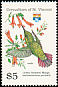 Green-breasted Mango Anthracothorax prevostii  1992 Hummingbirds, Genova 92 