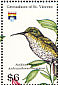 Antillean Mango Anthracothorax dominicus  1992 Hummingbirds, Genova 92  MS MS