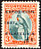 Resplendent Quetzal Pharomachrus mocinno  1937 Overprint EXPOSI... on 1935.01 