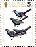 Common Blackbird Turdus merula  1984 Christmas 12v sheet