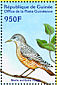 Common Rock Thrush Monticola saxatilis  2002 Philanippon 01 Sheet