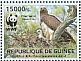 Martial Eagle Polemaetus bellicosus  2013 WWF Sheet