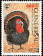 Wild Turkey Meleagris gallopavo  1990 Lubrapex 90 3v set