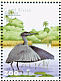 Black Heron Egretta ardesiaca  2001 Water birds Sheet