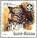 Great Horned Owl Bubo virginianus  2001 Owls, Scouts Sheet