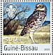 Burrowing Owl Athene cunicularia  2003 Owls, Jambore Tailandia 2003 Sheet