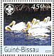 Great White Pelican Pelecanus onocrotalus  2003 Pelicans Sheet