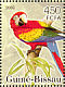 Scarlet Macaw Ara macao  2005 Parrots Sheet