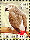 Grey Parrot Psittacus erithacus  2005 Parrots Sheet