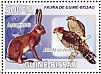 African Cuckoo-Hawk Aviceda cuculoides  2008 Hares and birds of prey Sheet