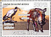 African Sacred Ibis Threskiornis aethiopicus  2008 Boars and birds Sheet