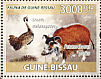 Black-bellied Bustard Lissotis melanogaster  2008 Boars and birds  MS