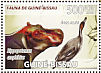 Northern Pintail Anas acuta  2008 Hippos and birds Sheet