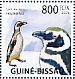 Magellanic Penguin Spheniscus magellanicus  2009 Penguins Sheet