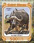 Yellow-billed Oxpecker Buphagus africanus  2016 African fauna 6v sheet