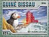 Atlantic Puffin Fratercula arctica  2016 Lighthouses 4v sheet