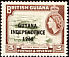 Wattled Jacana Jacana jacana  1966 Overprint GUYANA INDEP... on Br Guiana 1954.01 