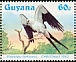 Swallow-tailed Kite Elanoides forficatus  1984 Christmas Strip