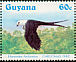 Swallow-tailed Kite Elanoides forficatus  1984 Christmas Strip