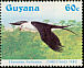 Swallow-tailed Kite Elanoides forficatus  1984 Christmas Strip