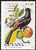 Crested Oropendola Psarocolius decumanus  1991 Centenary of the landing in America 