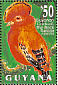 Guianan Cock-of-the-rock Rupicola rupicola  1993 Birds of Guyana Sheet