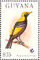 Regent Bowerbird Sericulus chrysocephalus  1994 Philakorea 1994 Sheet