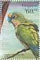 Peach-fronted Parakeet Eupsittula aurea  1999 Parrots of Central America Sheet