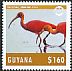 Scarlet Ibis Eudocimus ruber  2014 Animals and birds 20v set