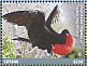 Magnificent Frigatebird Fregata magnificens  2017 Wildlife of Galapagos 6v sheet