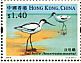 Pied Avocet Recurvirostra avosetta  2003 Waterbirds Booklet