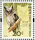 Collared Scops Owl Otus lettia  2006 Birds definitives Prestige booklet