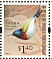 Fork-tailed Sunbird Aethopyga christinae  2006 Birds definitives Prestige booklet