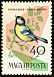 Great Tit Parus major  1961 Birds of the woods and fields 