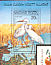 Great Egret Ardea alba  1989 Pro philatelia, stamp on stamp 