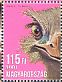 Greater Rhea Rhea americana  2016 Young animals 12v sheet