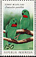 Blue-crowned Hanging Parrot Loriculus galgulus  1994 Flora and fauna day 10v sheet