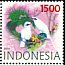 Bali Myna Leucopsar rothschildi  2003 Greetings 5v set