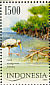 Milky Stork Mycteria cinerea  2005 Save mangrove forests 2v sheet