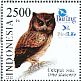 Siau Scops Owl Otus siaoensis  2012 Threatened bird species Sheet