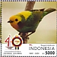 Multicolored Tanager Chlorochrysa nitidissima  2020 Diplomatic relations with Colombia 4v sheet