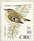 Goldcrest Regulus regulus  2001 Birds, dual currency Strip, sa