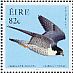 Peregrine Falcon Falco peregrinus  2010 Birds of prey Sheet