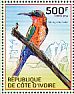 Red-throated Bee-eater Merops bulocki